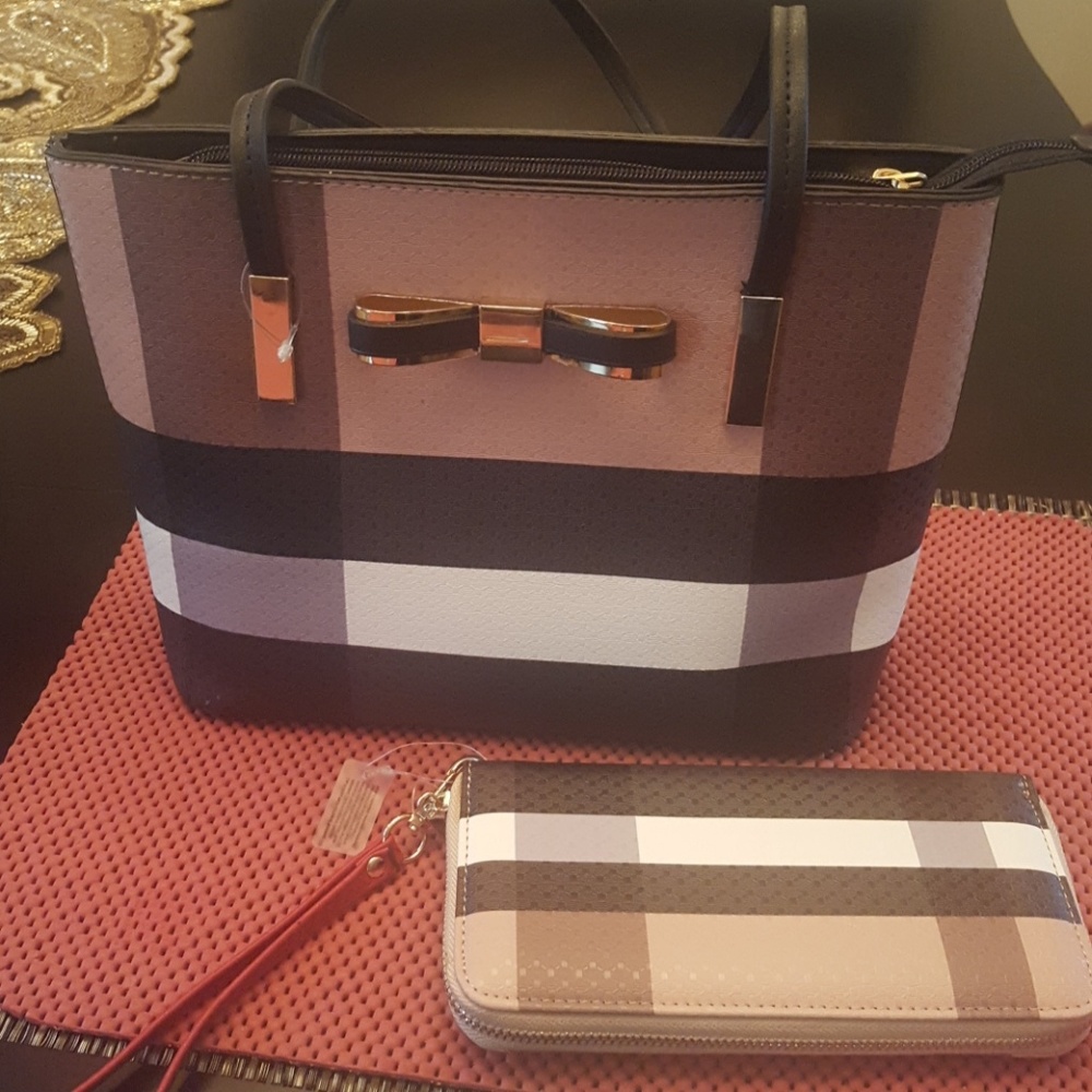 Purse with matching wallet